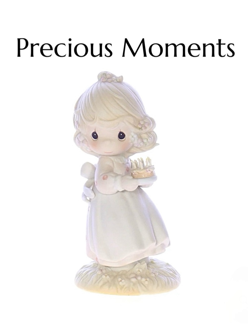 Vintage 1990 Precious Moments "May Your Birthday Be A Blessing" Figurine